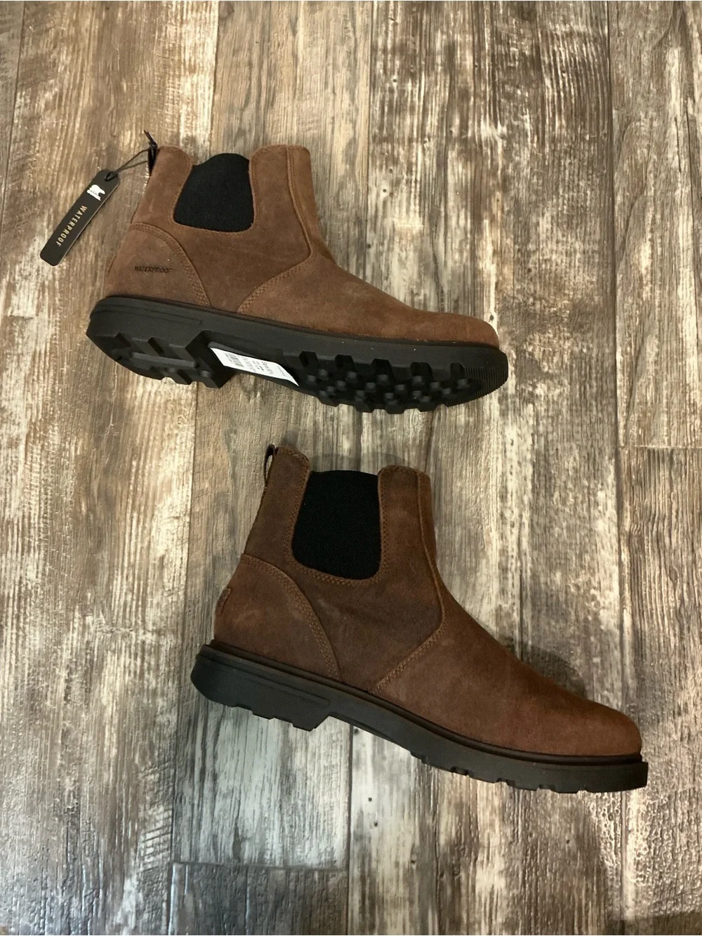 Sorel Men's Brown Chelsea Boots Size 9.5